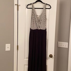 Black and white jumpsuit